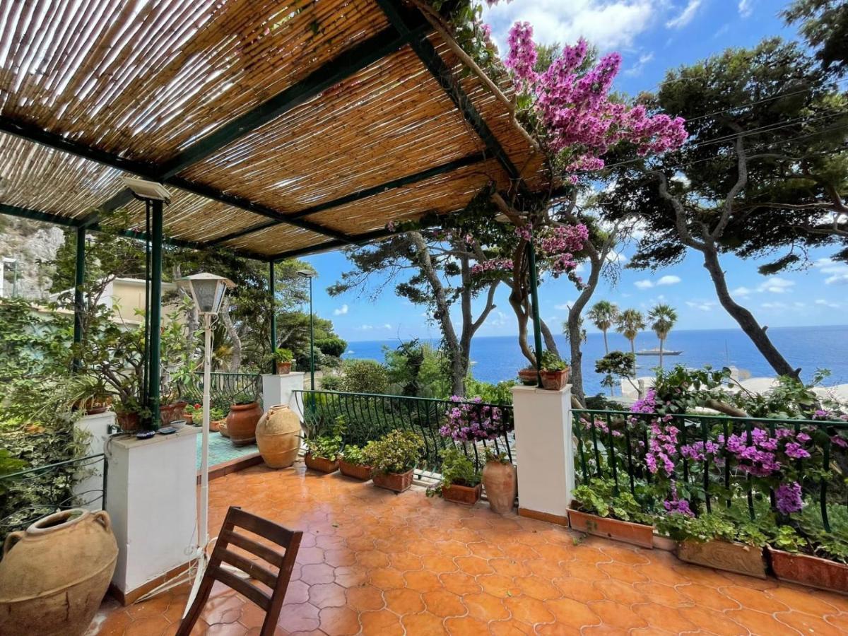 Apartmán Terrazza Mare Marina Piccola Capri Exteriér fotografie